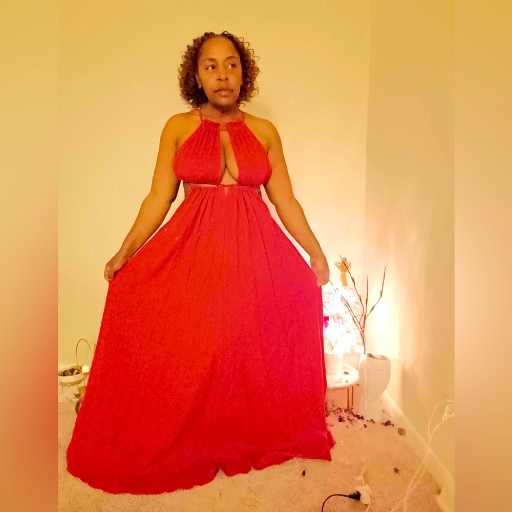 Burnt Orange Dress